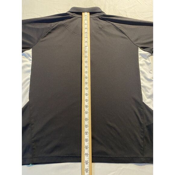 Payne Stewart Polo Shirt Mens Large Black Golf Casual Short Sleeve‎ Wicking - Picture 9 of 9
